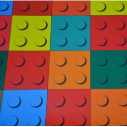 Exclusive 300 Brick Multicolor - 4m