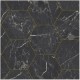 Iconik 240 Nero Marquine Hexagon Gold