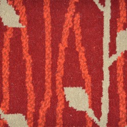 Wool decor 1250 Liście Red