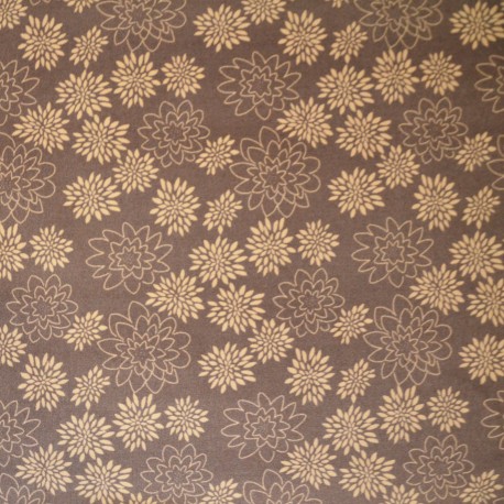 CP51 Kwiaty Brąz + Filc